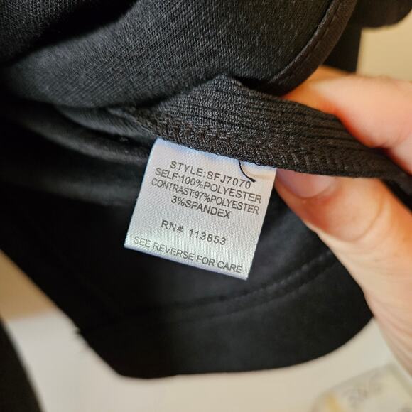 41 Hawthorn Black Button Front Blazer Size S Professional Career Office - Picture 5 of 14